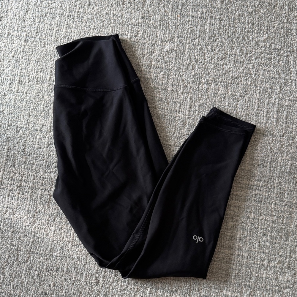 Alo airlift Black Leggings 25”